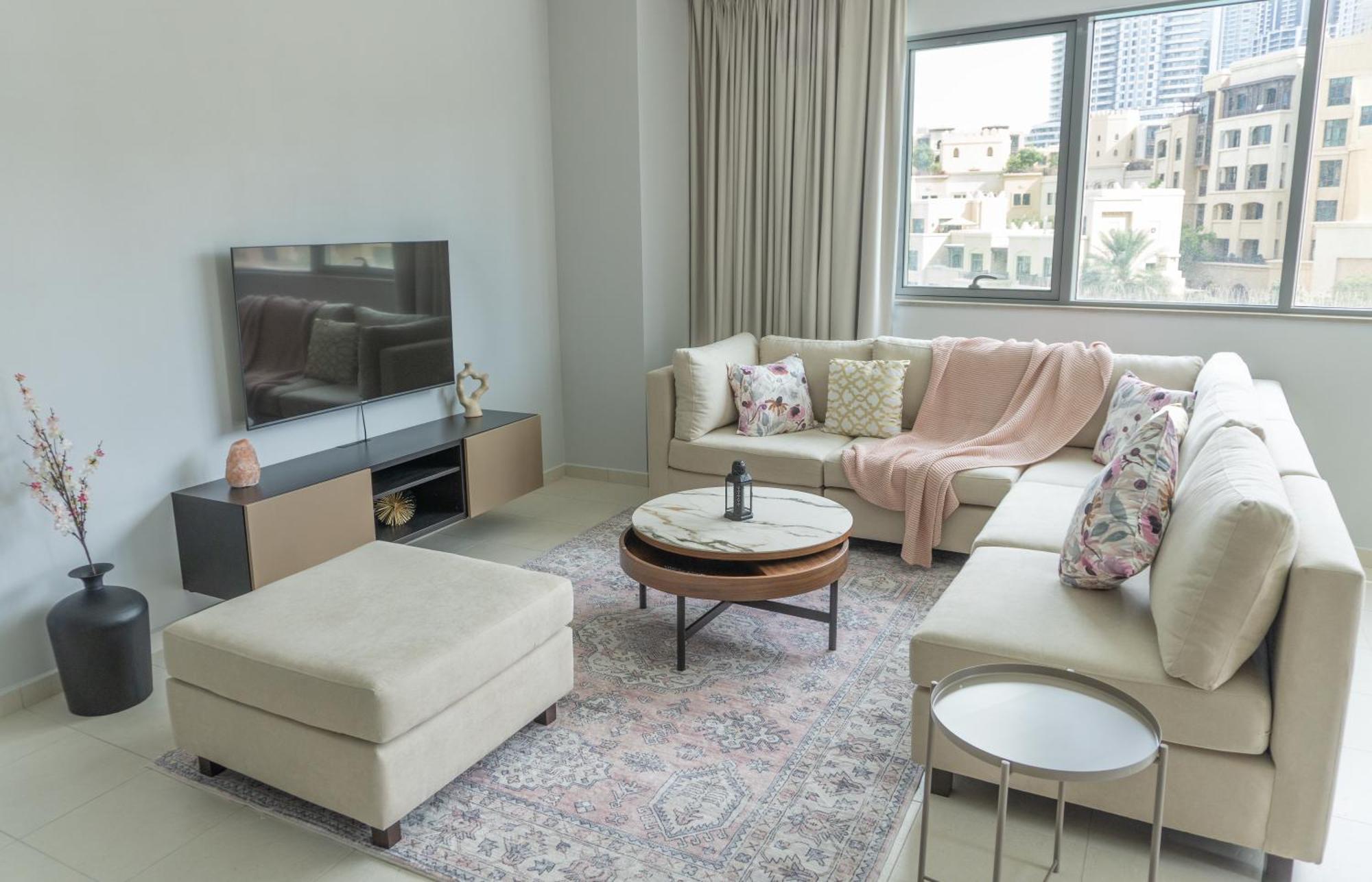 Appartement Downtown Oasis, Burj Khalifa Views, Luxury Amenities à Dubaï Extérieur photo